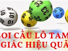 Soi cầu lô tam giác